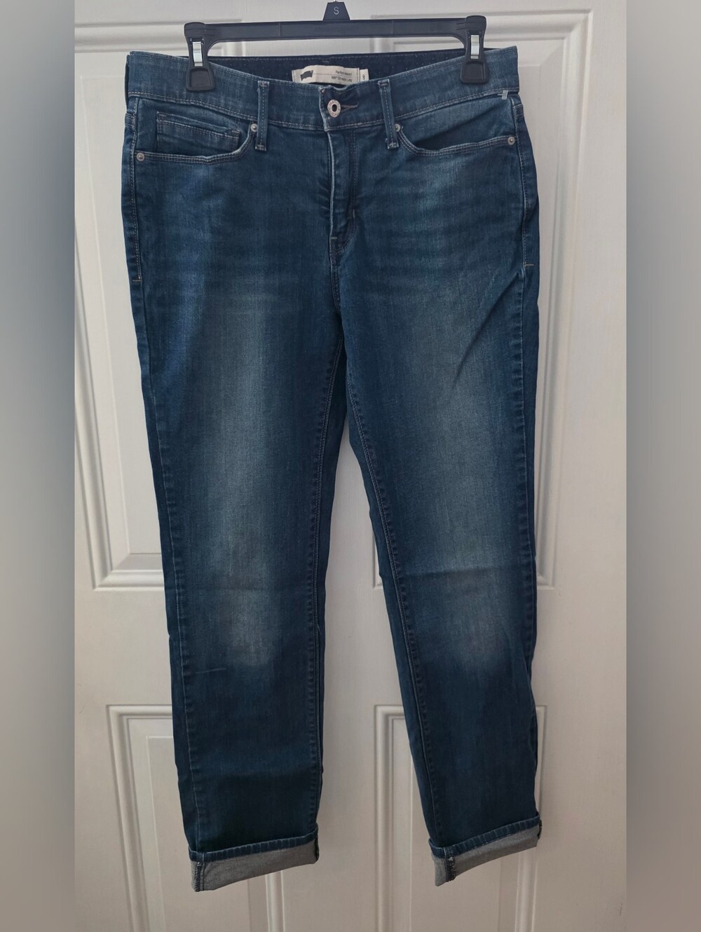 Levi's 525 Straight Leg Jeans in Deep Blue Wash